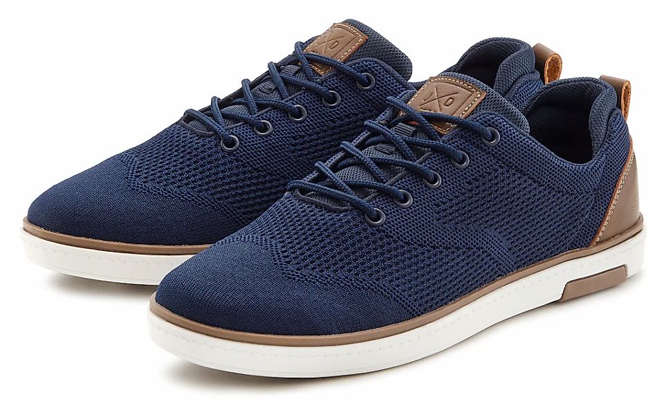 John Devin Sneaker "Schnürschuh", Mesh-Optik, Freizeitschuh, Halbschuh, Sch günstig online kaufen
