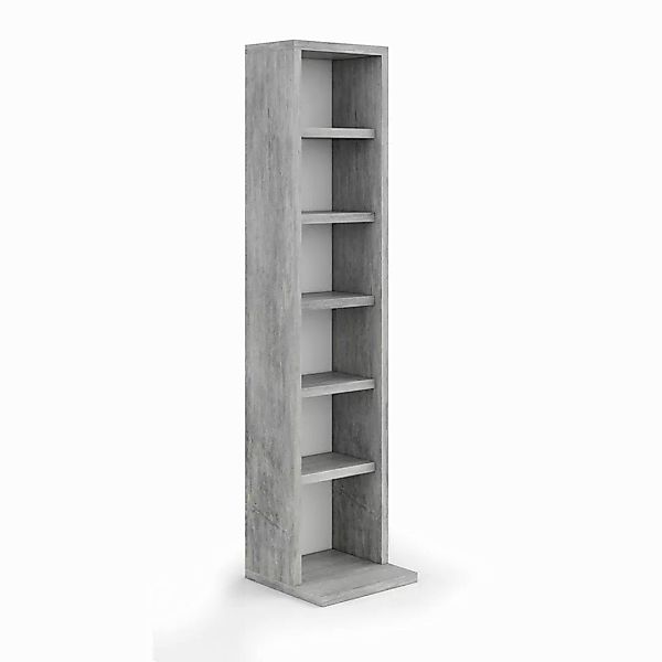 Vicco CD-Regal, Beton, 21 x 91.8 günstig online kaufen