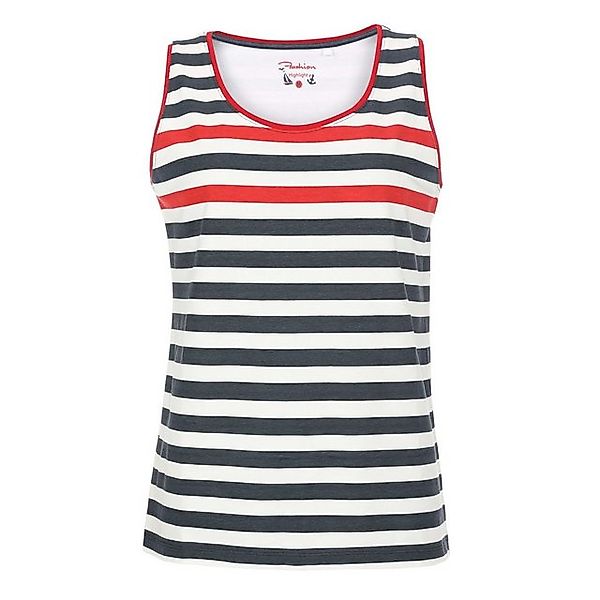 modAS Rundhalsshirt Damen Top Blockstreifen - günstig online kaufen