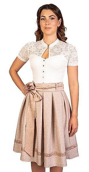 Trachtl Dirndl DAMEN FALTENROCK LENA Creme 38 günstig online kaufen