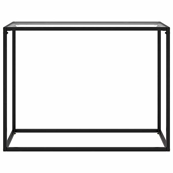 Konsolentisch Transparent 100x35x75 Cm Hartglas günstig online kaufen