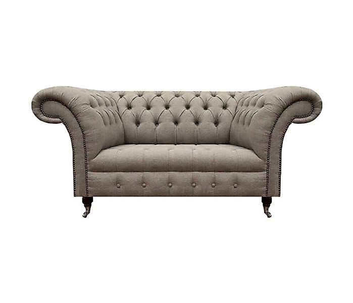 JVmoebel Chesterfield-Sofa Luxus Chesterfield Sofa Couch Zweisitzer Polster günstig online kaufen