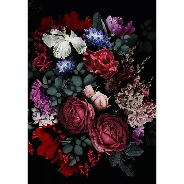 Leinwandbild Flowers II, 50 x 70 cm günstig online kaufen