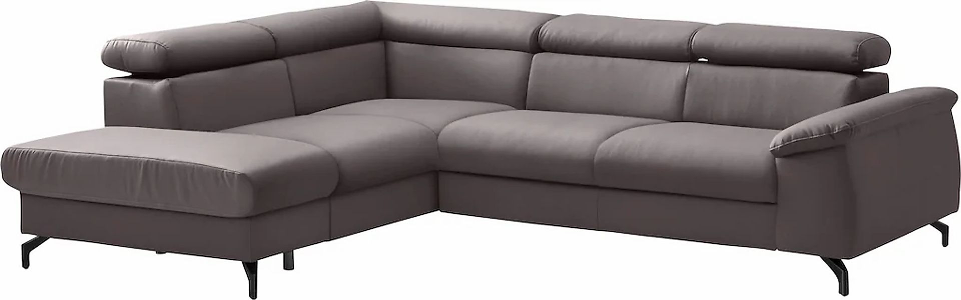 COTTA Ecksofa "Komaris L-Form", mit Kopfteilverstellung, wahlweise mit Bett günstig online kaufen