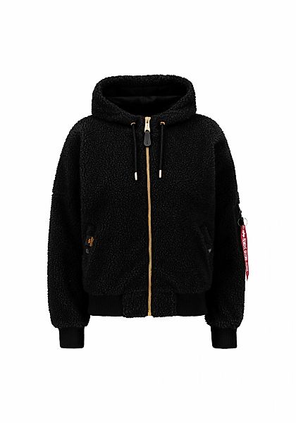 Alpha Industries Bomberjacke MA-1 OS Hooded Teddy W günstig online kaufen