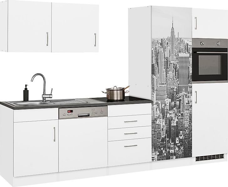 KOCHSTATION Küchenzeile »KS-Paris« ohne E-Geräte, Breite 290 cm günstig online kaufen