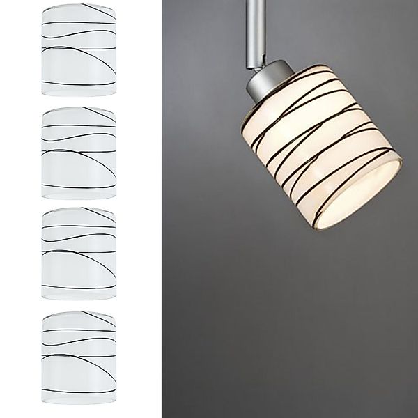 Paulmann Deckenleuchten 4er Set DecoSystems Schirm günstig online kaufen