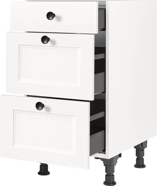 nobilia Unterschrank ""Cascada", vormontiert, mit höhenverstellbaren Sockel günstig online kaufen