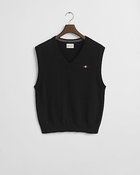 Gant Pullunder CLASSIC COTTON VEST V-Ausschnitt, günstig online kaufen