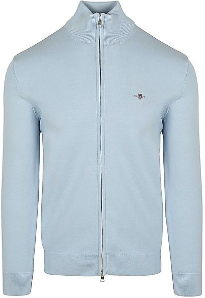 Gant Strickjacke Hellblau - Größe M günstig online kaufen