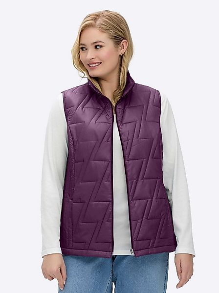 Sieh an! Jerseyweste Steppweste günstig online kaufen