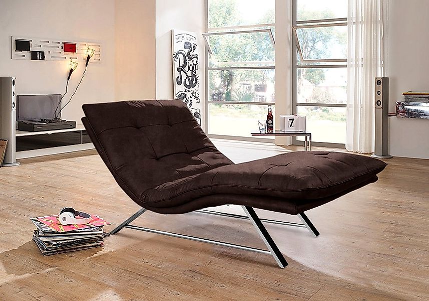 W.SCHILLIG Relaxliege "daily dreams" in Waffelkissen-Optik, wahlweise mit M günstig online kaufen