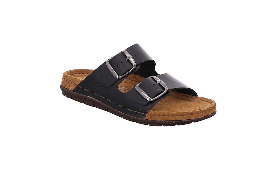 Rohde Rodigo-D Pantolette Sommerschuh, Schlappen, Hausschuh mit Schnallenve günstig online kaufen