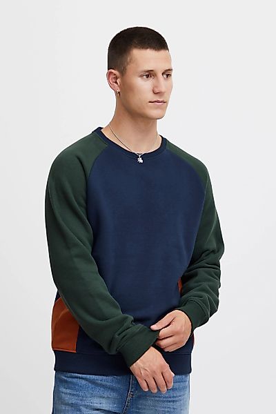 Blend Longpullover "BHSweatshirt" Klassischer Sweatpullover mit Rundhalsaus günstig online kaufen