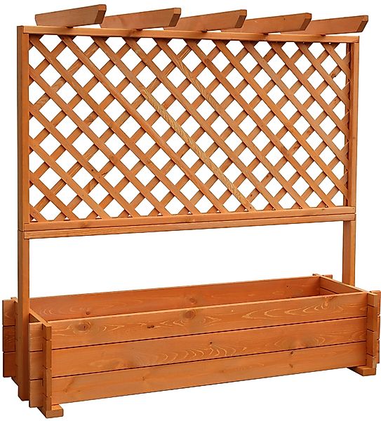 promadino Spalier, Pergola mit Pflanzkasten, BxTxH: 140x65x140 cm günstig online kaufen