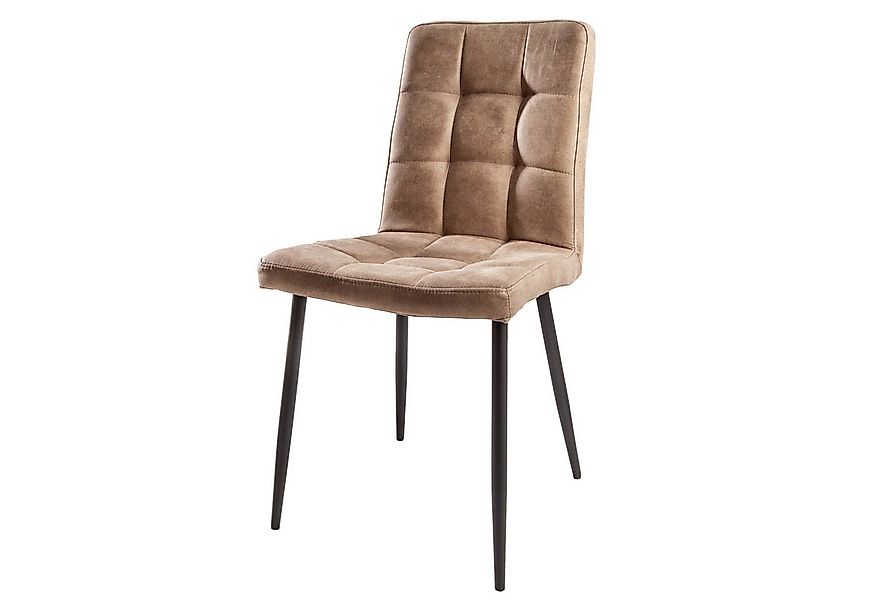 riess-ambiente Polsterstuhl MODENA antik taupe / schwarz (Einzelartikel, 1 günstig online kaufen