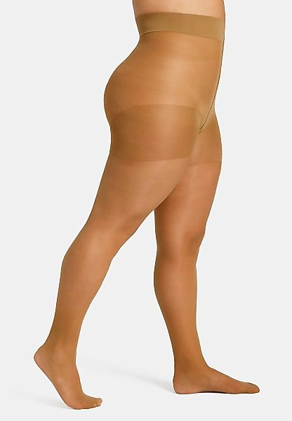 Camano Feinstrumpfhose "fine curvy" 20 Curvy-Tights, extra breiter Bund, Ma günstig online kaufen