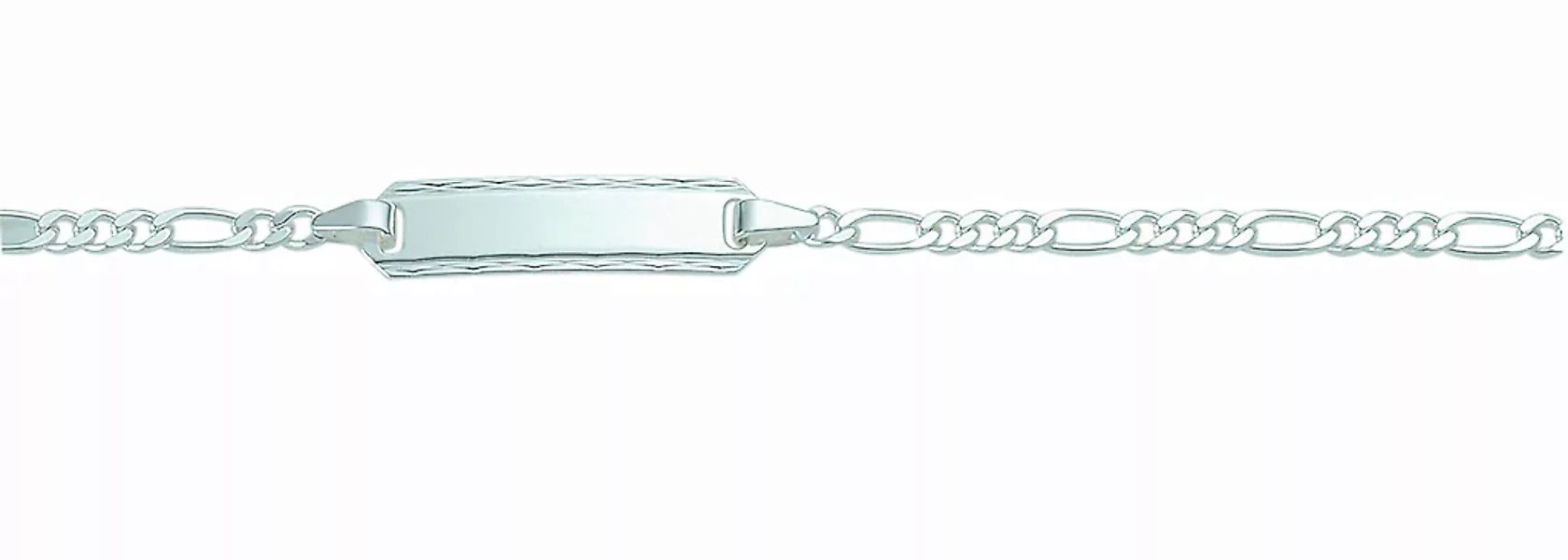 Adelia´s Silberarmband "925 Silber Figaro Armband 14 cm Ø 2,3 mm", Silbersc günstig online kaufen
