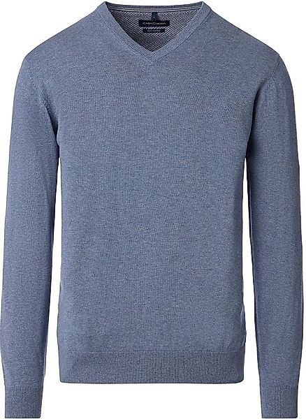 Casa Moda Pullover V-Ausschnitt Grey Indigo - Größe L günstig online kaufen