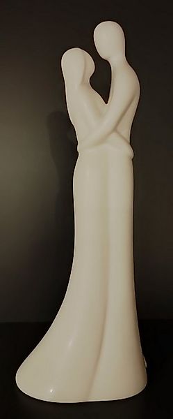 trends for living Dekofigur Paar-Statue Skulptur Paar Keramik Liebe Hochzei günstig online kaufen