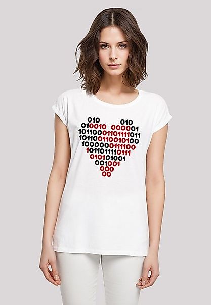 F4NT4STIC T-Shirt I love you Binary Code Herz Premium Qualität günstig online kaufen