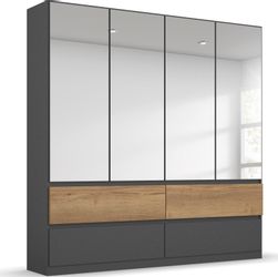 rauch Drehtürenschrank "Winnipeg" grifflose Front, Schubkästen m. Griffmuld günstig online kaufen