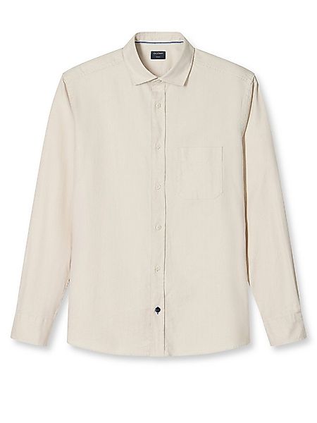 OLYMP Flanellhemd casual, modern fit, Kentkragen, unifarben günstig online kaufen