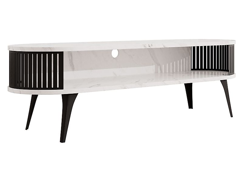 MIRJAN24 TV-Schrank Roenni Oval (mit Regal) günstig online kaufen