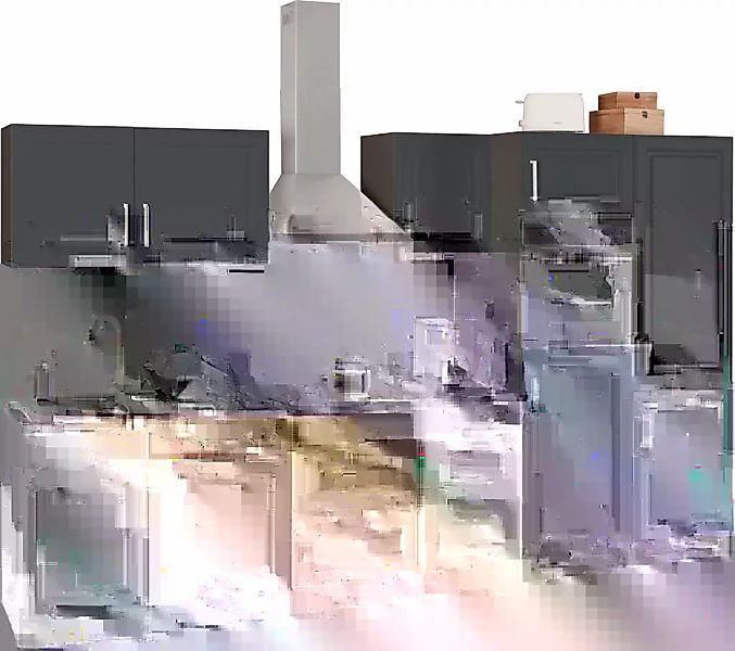 KOCHSTATION Küchenzeile »KS-Stockholm«, Breite 340 cm, mit hochwertigen MDF günstig online kaufen