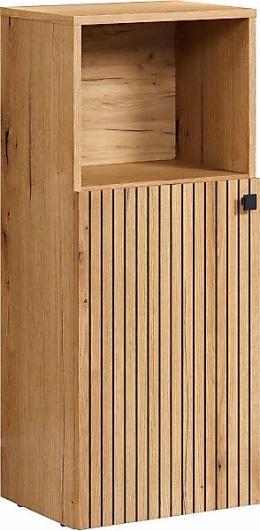 welltime Unterschrank "Amrum", (1 St.), Badschrank mit offenem Fach und Ril günstig online kaufen
