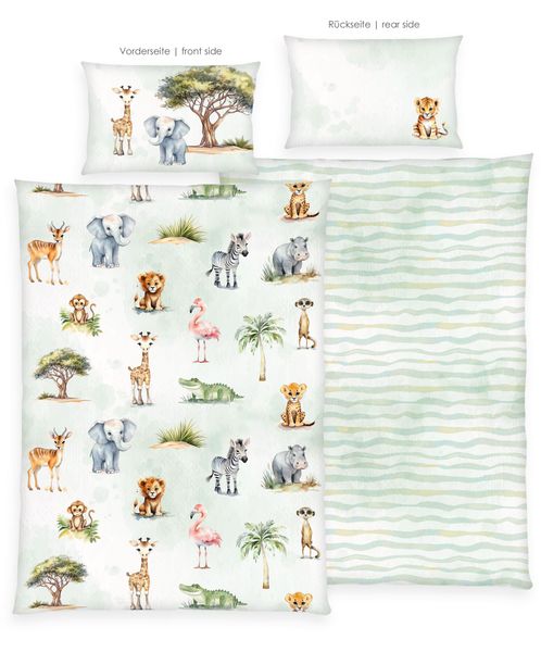 Baby Best Babybettwäsche »Baby Best Safari« 2 Stk. tlg. günstig online kaufen