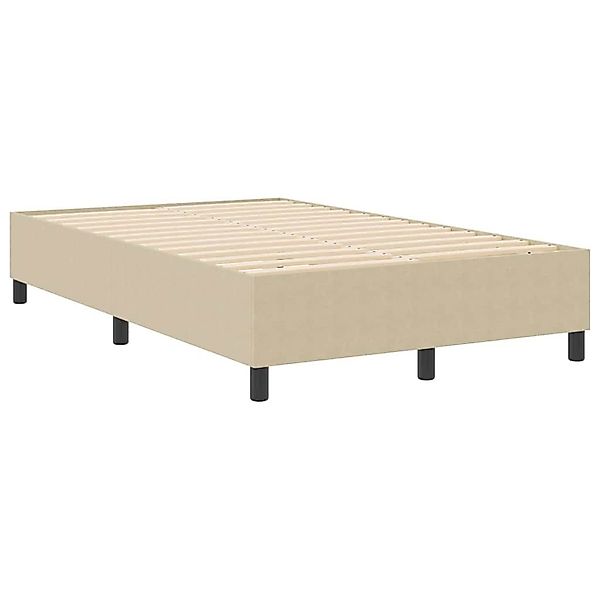 vidaXL Bett Boxspringbett Grau Grün 120 günstig online kaufen
