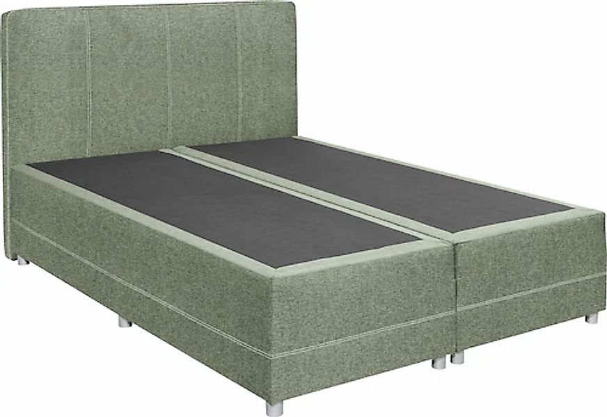 ED EXCITING DESIGN Boxspringbett »Luanda«, wahlweise mit Matratze und Toppe günstig online kaufen