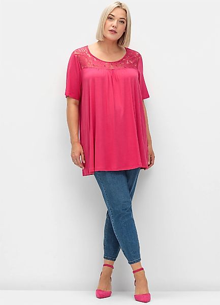 Sheego Longshirt "T-Shirt", (1 tlg.) günstig online kaufen