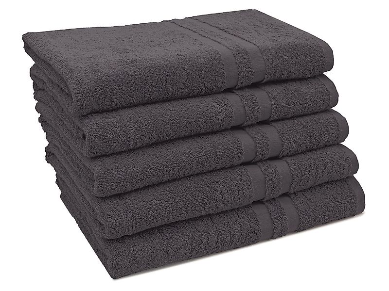 ZOLLNER Duschtücher, Walkfrottier (5-St), 70 x günstig online kaufen