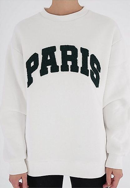 freshlions Sweatshirt Paris mit wunderbarer Stickerei günstig online kaufen