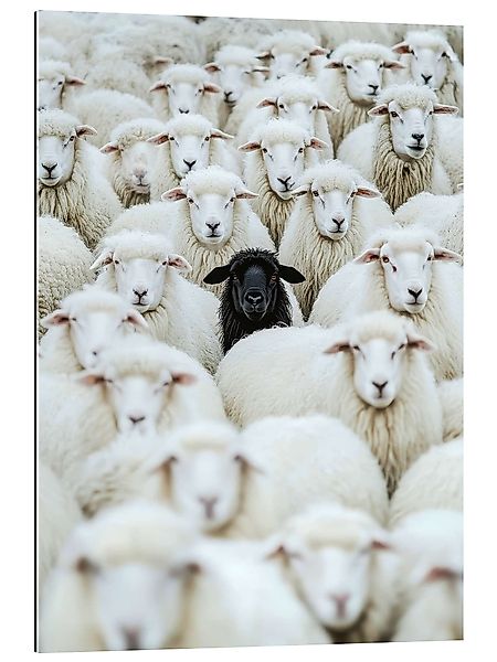 Posterlounge Wandbild Schwarzes Schaf, Peter Roder, günstig online kaufen