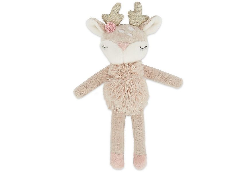 BIECO Plüschfigur Bieco Plüsch Reh Spieltier Baby mit Rassel ca. 22 cm Kusc günstig online kaufen