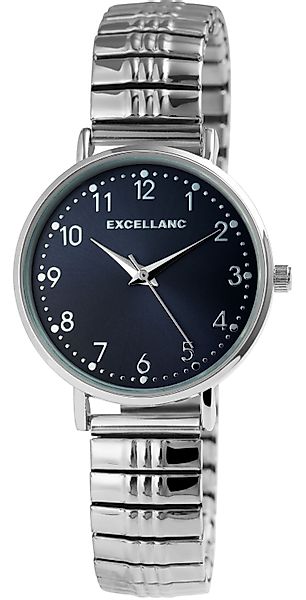 EXCELLANC Quarzuhr Emily Edelstahl-Zugarmband, Damen, 32 mm Gehäuse, schlic günstig online kaufen