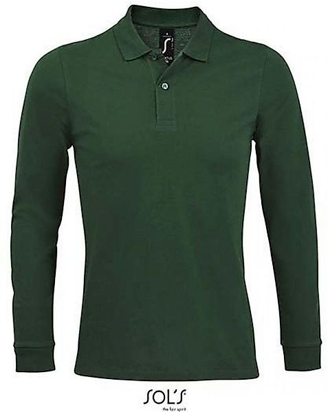 SOLS Langarm-Poloshirt Herren Long-Sleeve Piqué Polo günstig online kaufen