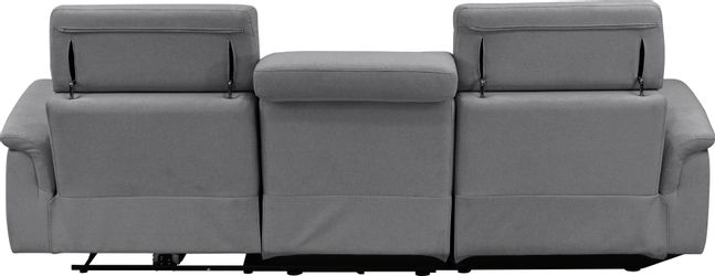 PLACES OF STYLE Ecksofa "Pareli, L-Form, 259cm,m. Recamiere, Echtleder, Kun günstig online kaufen