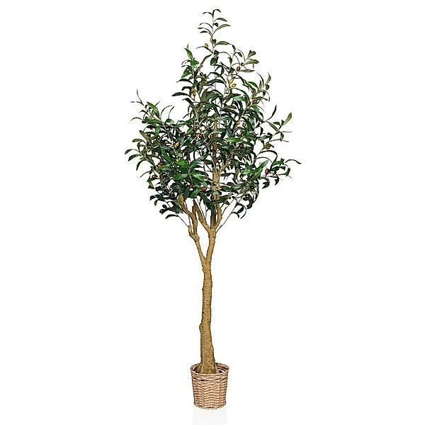 Kunstpflanze Kunstpflanze OLIVE II Kunststoff Olive, günstig online kaufen