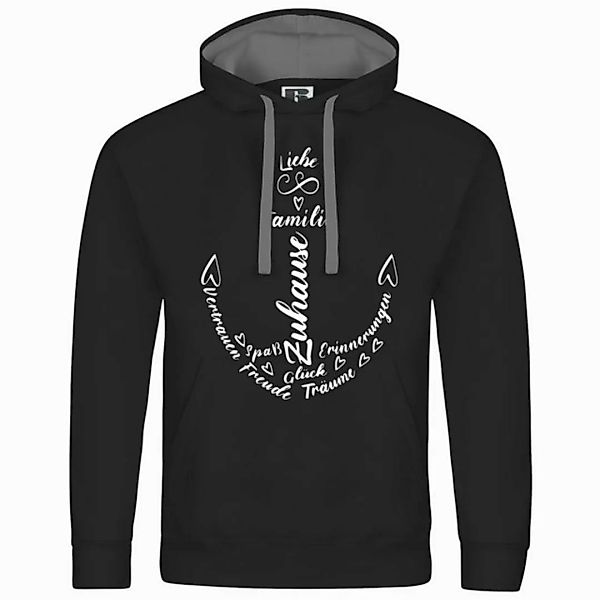 deinshirt Kapuzenpullover Herren Kapuzenpullover Liebe Familie Anker Mit Pr günstig online kaufen