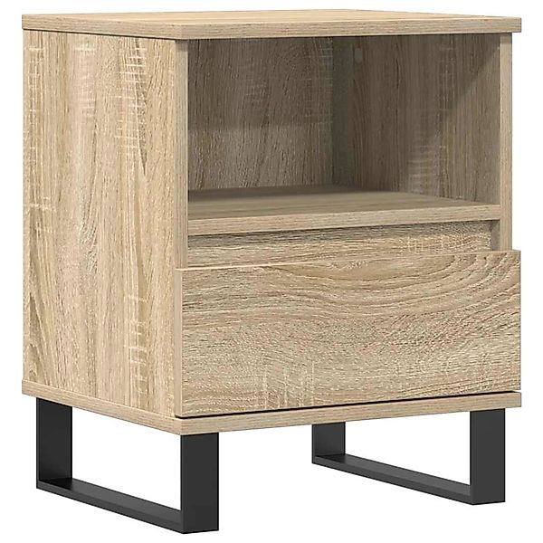 vidaXL Nachttisch Sonoma-Eiche 40x35x50 cm Holzwerkstoff 830642 günstig online kaufen