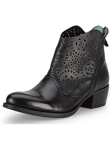 Felmini Stiefelette Leder . Cowboy Stiefelette günstig online kaufen
