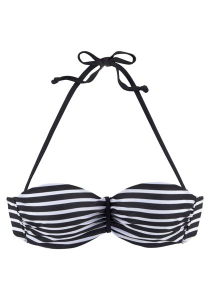 Venice Beach Bandeau-Bikini-Top "Summer" mit geraffter Mitte günstig online kaufen