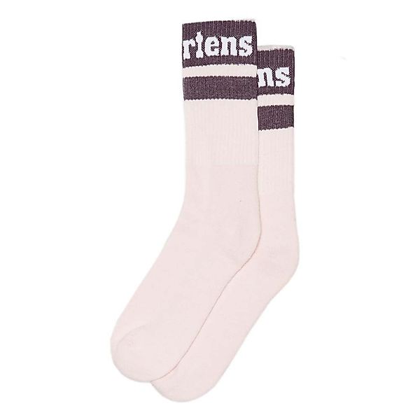 Dr Martens Athletic Logo Mittellang Socken S-M Chalk Pink günstig online kaufen