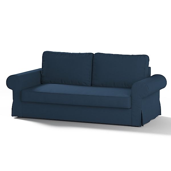 Bezug für Backabro 3-Sitzer Sofa ausklappbar, marinenblau , Bezug für Backa günstig online kaufen