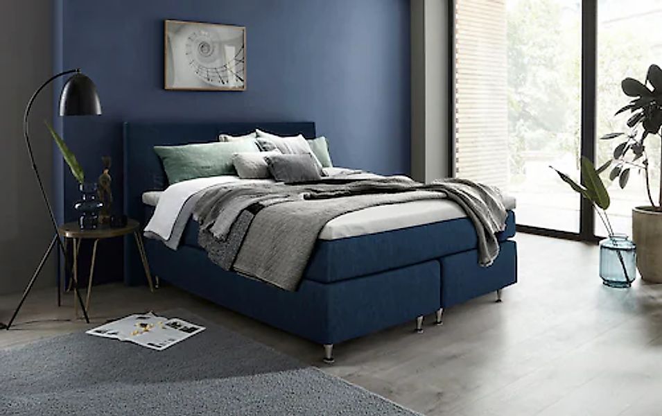 INOSIGN Boxspringbett "Zahara", inkl. Topper, besonderes Highlight: aufgenä günstig online kaufen
