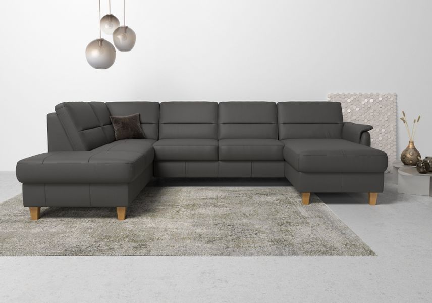 Home affaire Wohnlandschaft Palmera U-Form, B: günstig online kaufen
